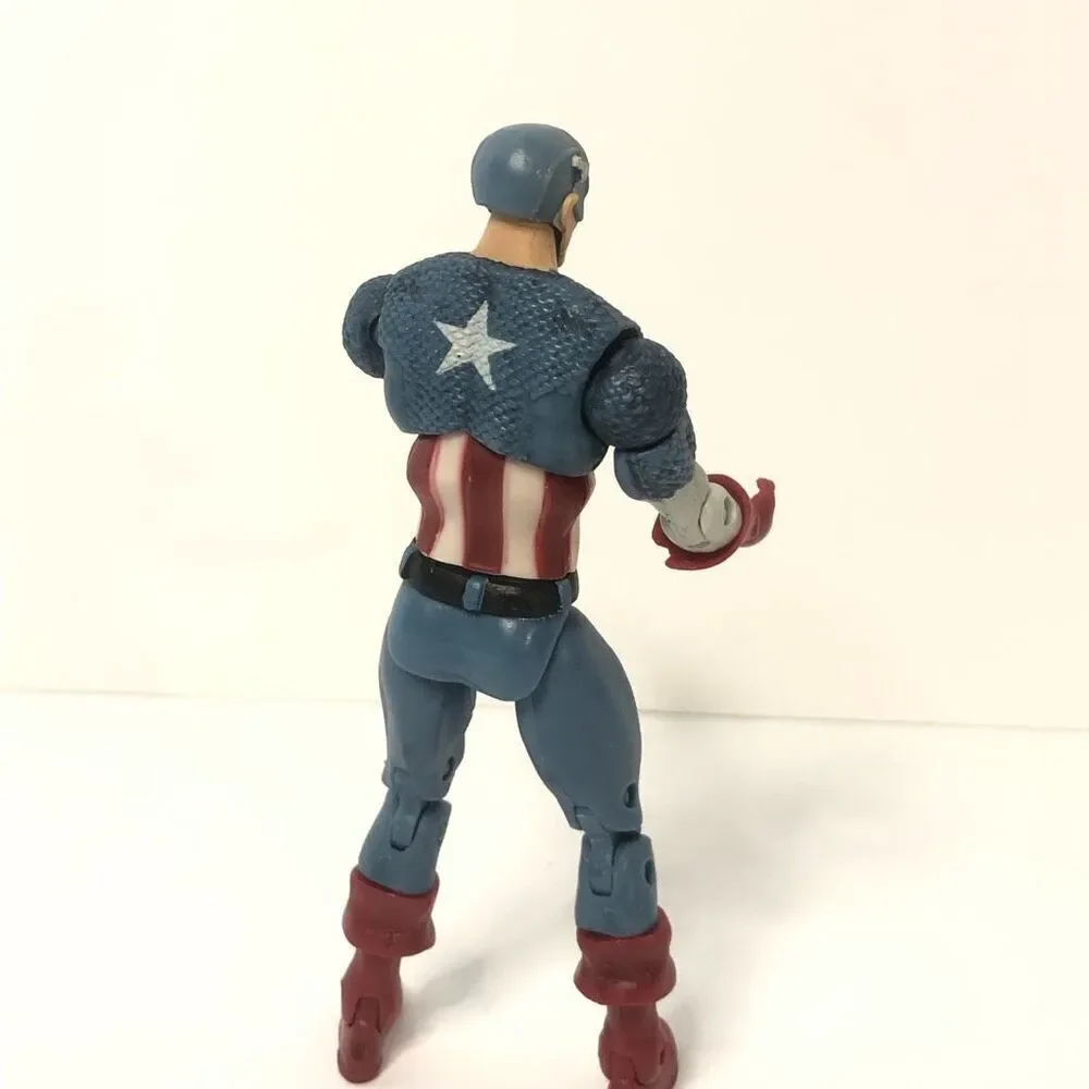 marvel universe captain america 3.75” inch action figure #8 series‎ 2 loose 2009